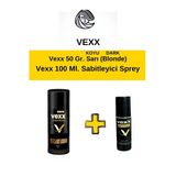 Vexx Maestro Vexx 50 Gr. Koyu Sarı(Dark Blond) Saç Tozu Topik Ve 100 Ml. Sabitleyici Sprey Set