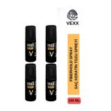 vexx maestro Vexx Sabitleyici Sprey (4 Adet) Saç Tozu Topik Hair Fiber Saç Fiber 100 Ml. Sprey