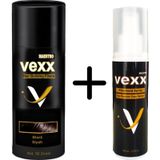 Vexx Saç Tozu Toppik 50 G + Sabitleyici Sprey 100 ML siyah