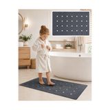 Veylora34 Aqua luxe Vantuzlu duş kaydırmaz katlanır banyo paspası 45x70