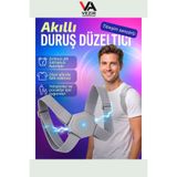 Vezir Aksesuar Akıllı Sensörlü Dik Duruş Korsesi – Titreşim Uyarılı Şarjlı Postür Düzeltici