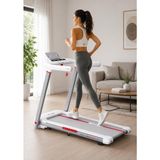 Vfit By Premium Delux Koşu Bandı, 20 Kademe Eğim, Brushless, Katlanabilir, 15 Km/s, Bluetooth - Genel