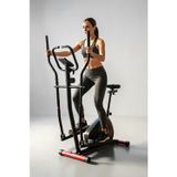 Vfit By Voit 2'si 1 Arada Nabız Ölçer Manyetik Kondisyon Bisikleti - Eliptik Bisiklet - Kondisyon Aleti