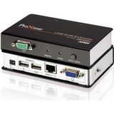 VGA Cat 5 KVM (Keyboard/Video Monitor/Mouse) Mesafe Uzatma Cihazı, 150 metre, USB Konsol, ESD ve ge
