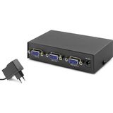 VGA Splitter 1 In 2 Out 200 Mhz - Siyah HDX1277 Midastech