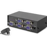 VGA Splitter 1 In 4 Out 200 Mhz - Siyah HDX1278 Midastech