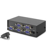 Vga Splitter 1 In 4 Out 200 Mhz - Siyah Hdx1278