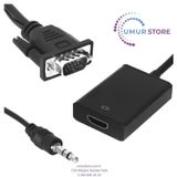 VGA To HDMI Dönüştürücü Kablo