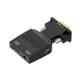 Vga To Hdmi Kablo Çevirici Dönüştürücü + Ses Destekli Hdmı (510278241)