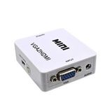 VGA To HDMI Mini Model Dönüştürücü BİLGİSAYAR DAN TELEVİZYON HDMI
