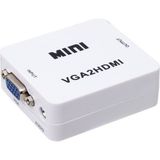 Vga To Hdmi Ses Çikişli Mini Model Dönüştürücü