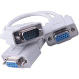 VGA Y Kablo Çoğaltici Çoklayici Splitter Hub - Çok Renkli