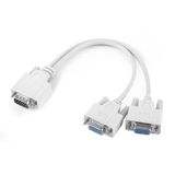 Vga Y Kablo Çoğaltıcı Ekran Çoklayıcı Splitter Hub Vga to 2 Vga