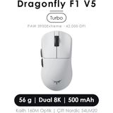 Vgn Dragonfly F1 V5 Turbo 8k Kablosuz Oyuncu Mouse - Beyaz