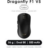 Vgn Dragonfly F1 V5 Turbo 8k Kablosuz Oyuncu Mouse - Siyah-2