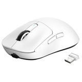 VGN GAMEPOWER X3 Kablosuz Gaming Mouse, Ultra Hafif 49g Oyuncu Mouse, PixArt PAW3395 Sensör, 26000 DPI, Programlanabilir, Üç Modlu 2.4G/Bluetooth/USB-C Kablolu, Uzun Pil Ömrü, PTFE Ayak, PC/MAC-Beyaz
