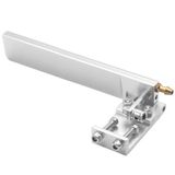 Vgoohobby Alüminyum Alaşımlı RC Tekne Dümeni Su Alma Emici Direksiyon Elektrikli Gaz Güç Uzaktan Kumanda RC Model Bot ile Uyumlu (95 mm)
