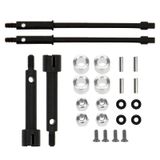 Vgoohobby RC 4 mm Geniş Tekerlek Aks CVD Ön Arka Ortak Tahrik Mili Yükseltme Parçaları Eksenel SCX24 90081 1/24 RC Paletleyici ile Uyumlu