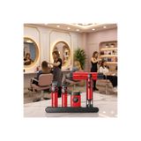 VGR Combo 4'lü Set Stepless Pro 4'ü 1 Arada High-End Saç Kesme Makinesi Ve İyonize Fön Makinesi