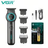 Vgr V-990 Profesyonel Saç Ve Sakal Kesme Makinesi Şarjlı Tıraş Makinesi 2,5 Saat siyah