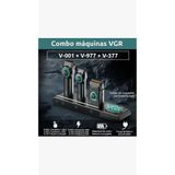 VGR v001 Saç Kesim v977 T Ağız V377 Sıfırlama Makinası 3 Lü Set Berber Tıraş Makinası