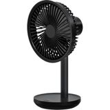 Vh Fan Usb Masaüstü Şarjlı Döner Başlıklı Vantilatör Siyah siyah