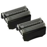 Vhbw Braun Series 7 795Cc Elektrikli Tıraş Makinesiyle Uyumlu 2X Yedek Tıraş Başlıkları, Siyah