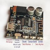 Vhm-314 V2 Bluetooth 5.0 Kablosuz Ses Alıcı Amfi Decoder