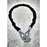 Vi Caro 1.5 Metre 10 mm Kalınlık Kesilmez Çelik Halat Motorsiklet Zincir Kilit Scooter Çelik Halat Kilit