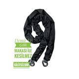 Vi Caro 10 mm 1 Metre 20 cm Kesilmez Motorsiklet Zincir Kilit Motor Kilidi Motorsiklet Kilidi