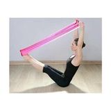 Vi Caro 150CM*12CM Pilates Bandı Plates Egzersiz Direnç Lastiği 1 Adet - Pembe