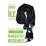 Vi Caro Grade80 G80 14 Mm Kalınlık 1,4 Metre Uzunluk Çelik Motorsiklet Zincir Kilit
