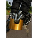 Vi Caro Grade80 G80 14 Mm Kalınlık 2.5 Metre Uzunluk Çelik Motorsiklet Zincir Kilit Yale kesilmez kilit