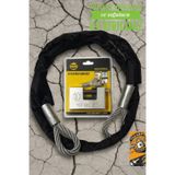 Vi Caro Motorsiklet 10 Mm 1.5 Metre Çelik Halat Motorsiklet Zincir Kilit Motor Kilidi Scooter Kilidi Motor Kilidi