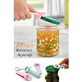 Vi Caro Renkli Kavanoz Şişe Açacağı Pratik Açacak
