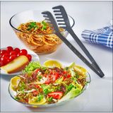 Vi Caro Servis Pratik Maşa 180° Kadar Dayanıklı Salata Makarna Maşası Sert Plastik Malzemesi