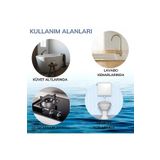 Vi Caro Su Sızdırmaz Bant Lavabo Küvet Kenar Bandı Küvet Duş Mutfak Ocak Tuvalet Bantı