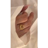 Vi store Altın Kaplama Düğüm Yüzük