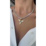 Vi store Çelik Anka Kuşu Su Yolu Kolye