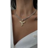 Vi store Çelik Anka Kuşu Su Yolu Kolye