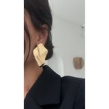Vi store Çelik Eğimli Plaka Küpe