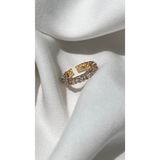 Vi store Çelik Özel Seri X Tiffany Yüzük