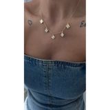 Vi store Kuyumcu Model Çoklu Cleef Kolye