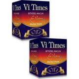 Vi Times Bitkisel Besin Takviyesi 460 gr 2 Li Macun Kadın-Erkek Kullanıma Uygun Yenilenen Formül