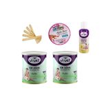 Vi-vet 5Lİ SET 2 ADET SİR AĞDA AZULEN + TEMİZLEME YAĞI + 10M BEZ + SPATULA