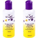Vi-Vet Ağda Temizleme ve Masaj Yağı Arnika 125ML 2'li