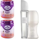 Vi-Vet Ilık Turuncu Klasik 250 G Ağda 2 Adet +Avon Pur Blanca Edt 50 Ml Kadın Parfüm + Roll On 50 Ml