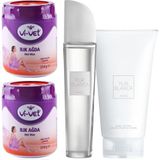 Vi-Vet Ilık Turuncu Klasik 250 G Ağda 2 Adet + Avon Pur Blanca Edt 50 Ml Kadın Parfüm + Vücut Losyonu