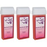 Vi-Vet Pudralı Roll-On Sir Ağda 100 ML x 3