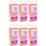 Vi-Vet Pudralı Roll-On Sir Ağda 100 ml x 6 Adet Doğal Aroma ile Hassas Ciltler İçin - Naturel